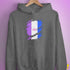 Drag Pride Flag Ripped Reveal Hoodie